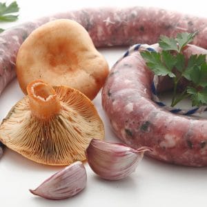 Botifarra de rovellons amb all i julivert (400 grs)