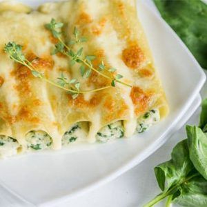 Canelons d'espinacs (6 unitats)