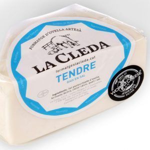 Formatge tendre d' ovella (200 grs). Medalla de plata 2017 i bronze 2020 al World Cheese Awards