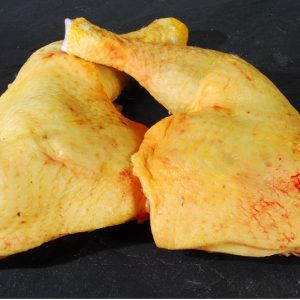 Muslos pollo (2 unidades) peso aprox 800 grs