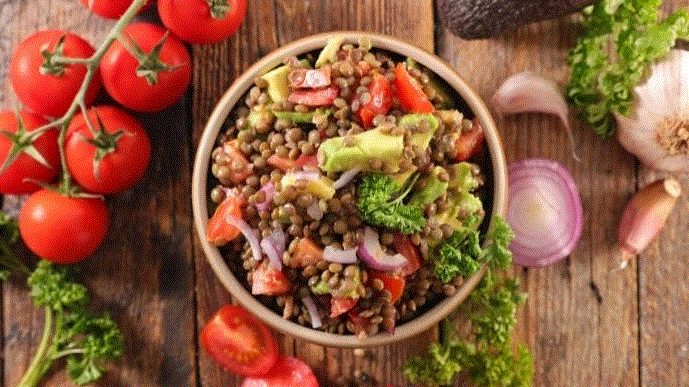 Amanida de llenties amb tonyina (bis)